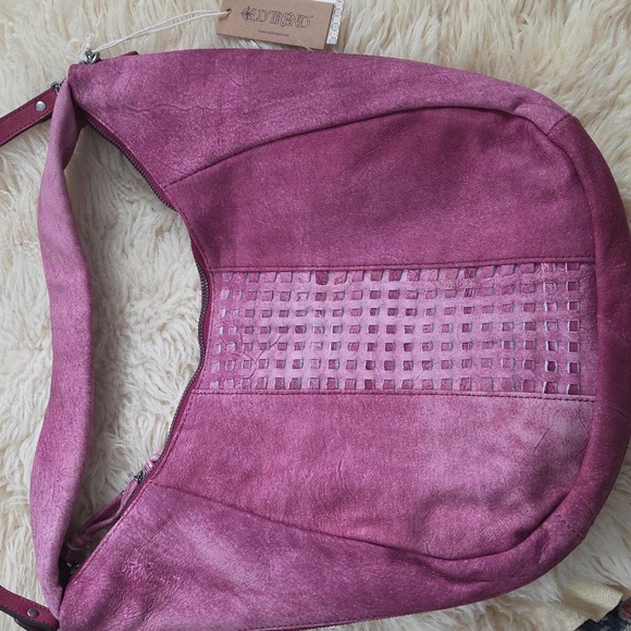 Old Trend Dorado Orchid Convertible Hobo Crossbody NWT - Picture 3 of 13